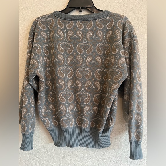 vintage damask print cardigan 🦚 - Picture 2 of 4